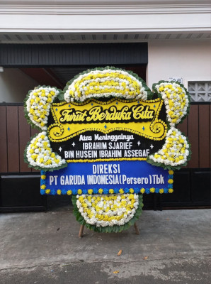 Papan Bunga Duka di Polaman
